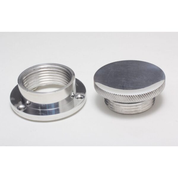 HAMBURGER'S PERFORMANCE PRODUCTS UNIVERSAL ALUMINUM VALVE COVER BUNG WITH CAP