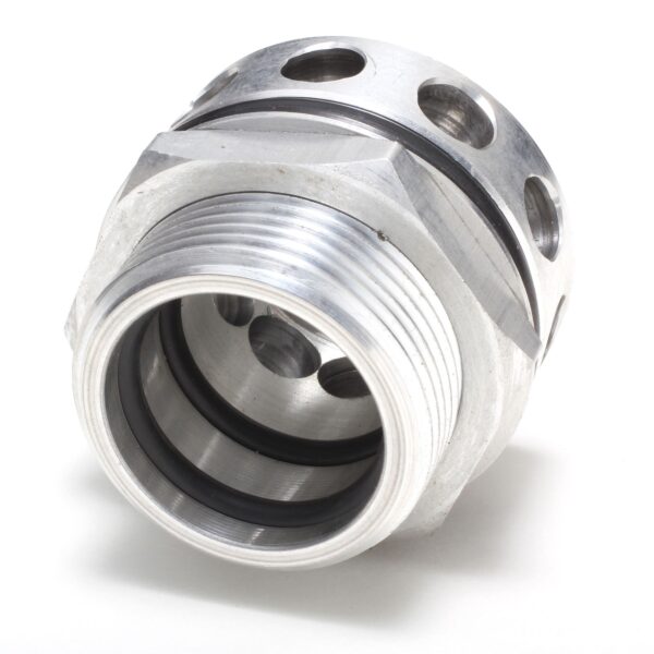 HAMBURGER'S PERFORMANCE PRODUCTS BILLET ALUMINUM VALVE COVER BREATHER KIT