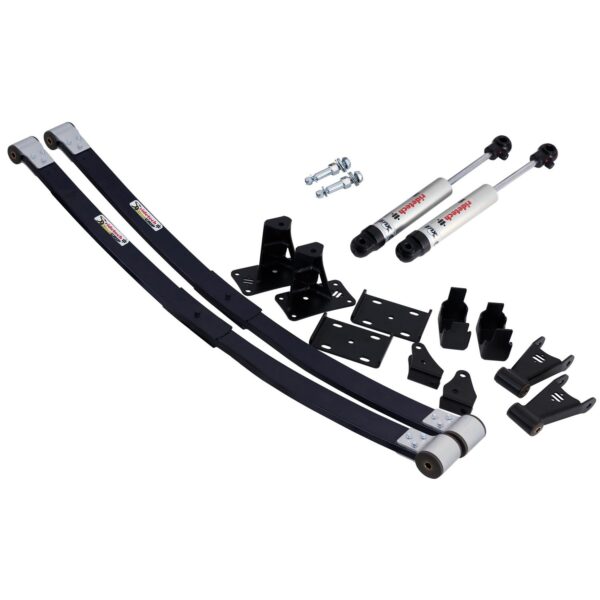 Composite leaf springs and HQ shocks for 1973-1987 C10.