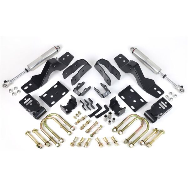 Rear 4" lowering kit for 2019-2025 Silverado / Sierra 2WD and 4WD Axle Group A.