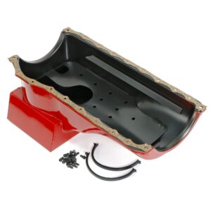 HAMBURGER'S PERFORMANCE PRODUCTS SB FORD OIL PAN STREET/STRIP 1970-82 351C, 351M, 400 8 QT FRONT SUMP