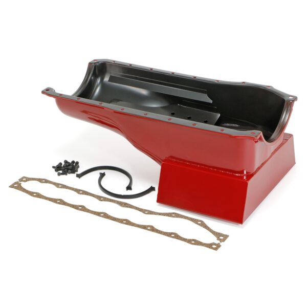 HAMBURGER'S PERFORMANCE PRODUCTS SB FORD OIL PAN STREET/STRIP 1970-82 351C, 351M, 400 8 QT FRONT SUMP