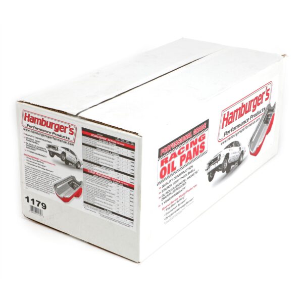 HAMBURGER'S PERFORMANCE PRODUCTS FABRICATED ALUMINUM OIL PAN; GM LS ENGINE
