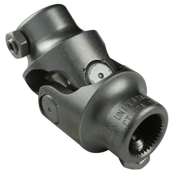 Borgeson - Steering U-Joint - P/N: 113164 - Stainless steel single steering universal joint. Fits 3/4 in.-30 Spline X 3/4 in. Smooth bore.