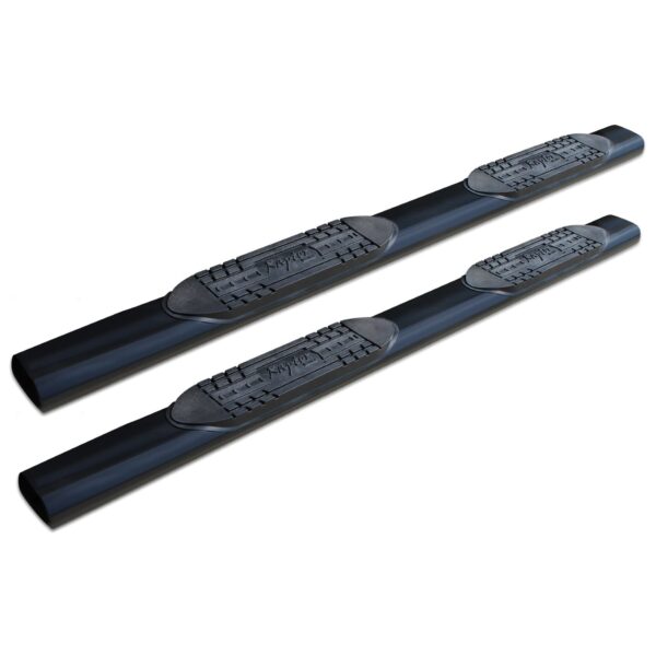 Raptor Series - 1202-0173MB - 6 in Oval Steps Black E-Coated Alloy Steel - 09-18 Dodge Ram 1500, 19-23 Ram 1500 Classic Quad/Extended Cab
