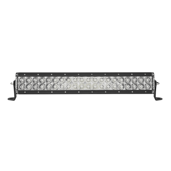 RIGID E-Series PRO LED Light, Spot/Hyperspot Optic Combo, 20 Inch, Black Housing