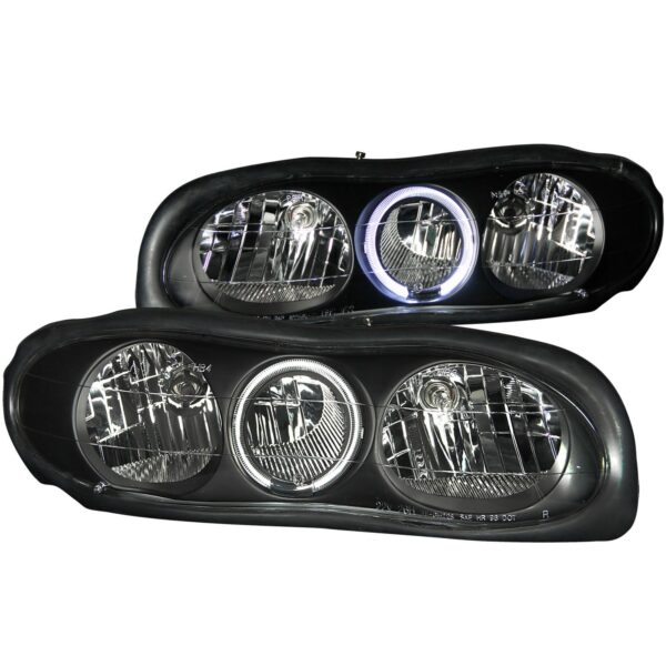 Crystal Headlight Set w/Halo