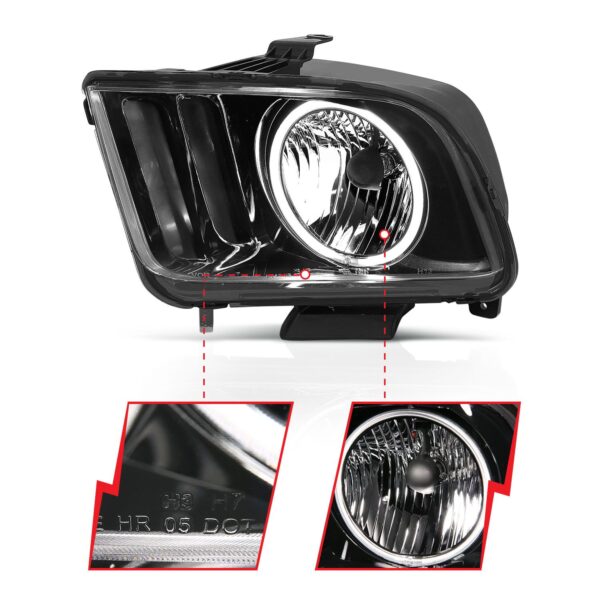 Crystal Headlight Set w/Halo
