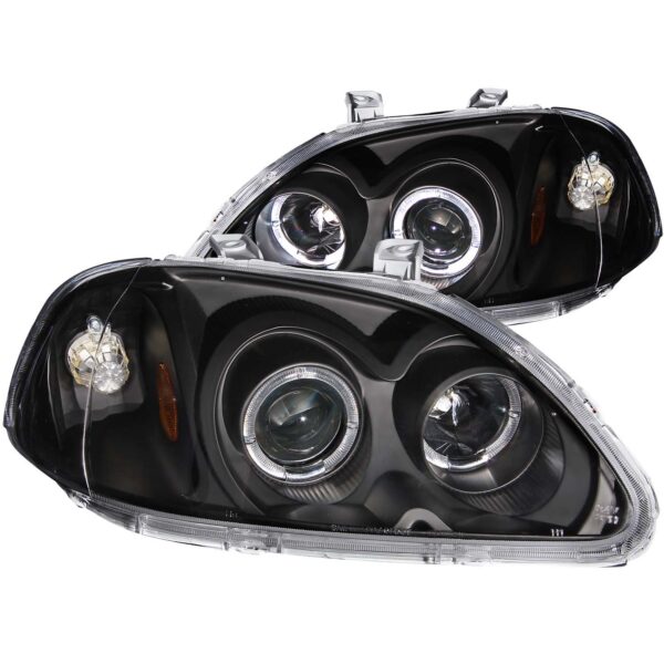 Projector Headlight Set w/Halo