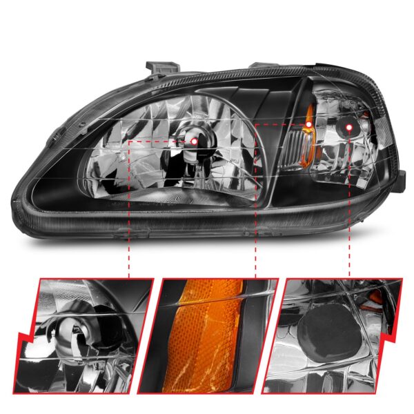 Crystal Headlight Set