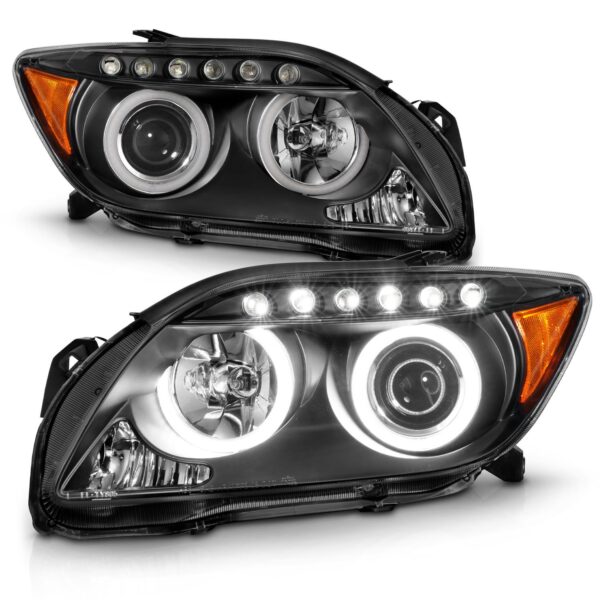 Projector Headlight Set w/Halo