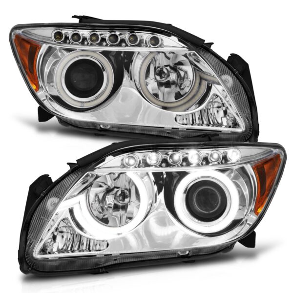 Projector Headlight Set w/Halo