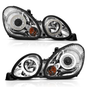 Projector Headlight Set w/Halo