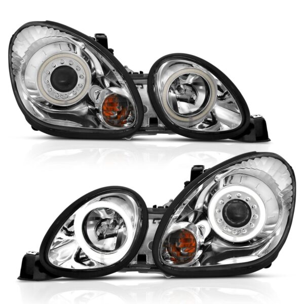 Projector Headlight Set w/Halo
