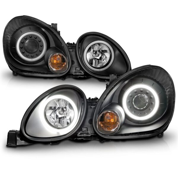 Projector Headlight Set w/Halo