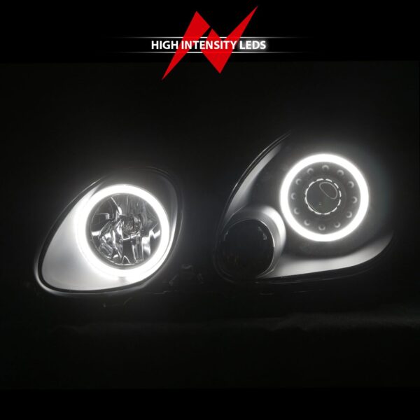 Projector Headlight Set w/Halo