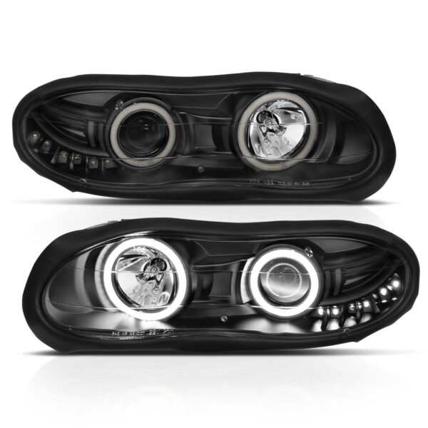 Projector Headlight Set w/Halo