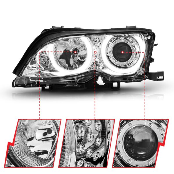 Projector Headlight Set w/Halo