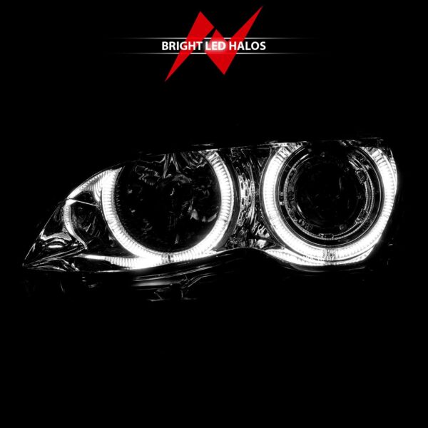 Projector Headlight Set w/Halo