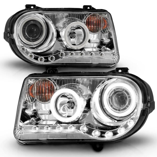 Projector Headlight Set w/Halo