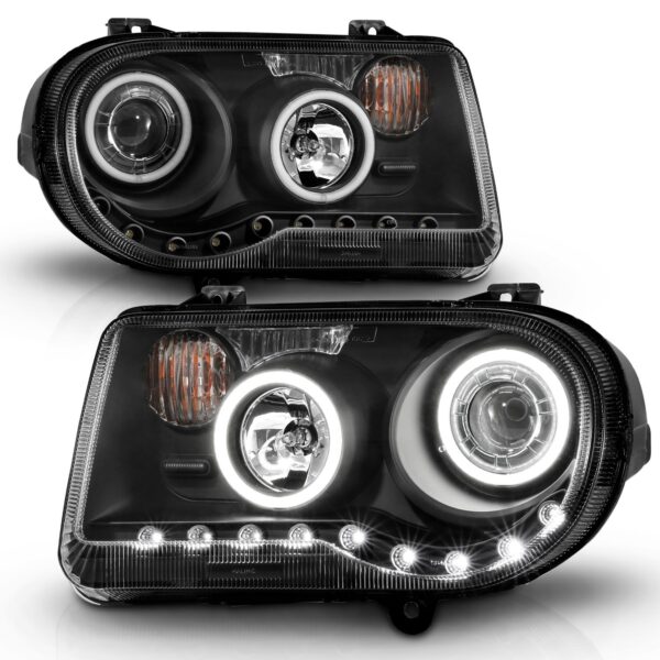 Projector Headlight Set w/Halo