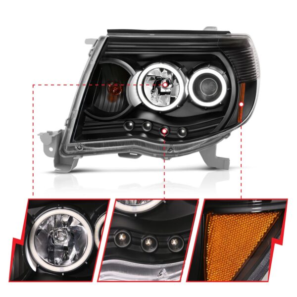 Projector Headlight Set w/Halo