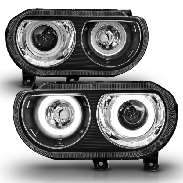Projector Headlight Set w/Halo