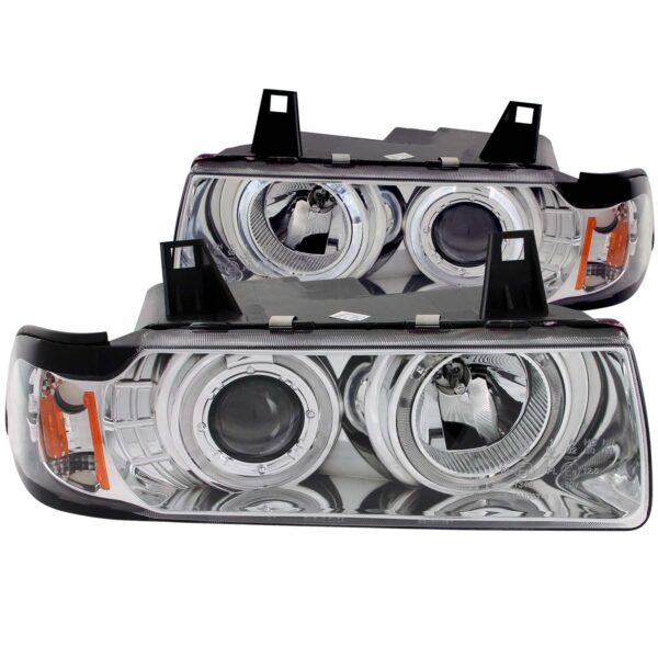 Projector Headlight Set w/Halo