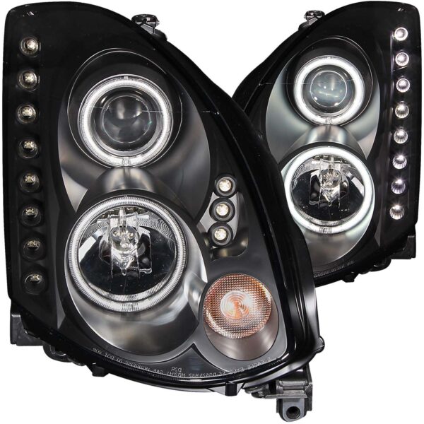 Projector Headlight Set w/Halo
