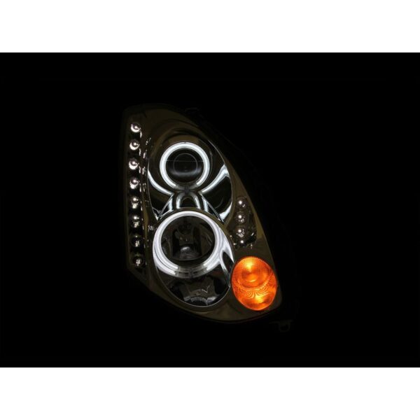 Projector Headlight Set w/Halo