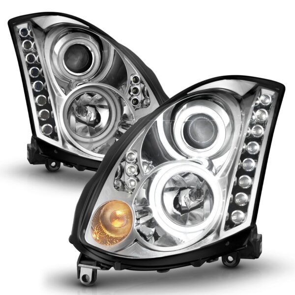 Projector Headlight Set w/Halo