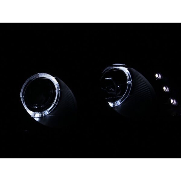 Projector Headlight Set w/2 Halos