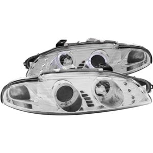 Projector Headlight Set w/2 Halos