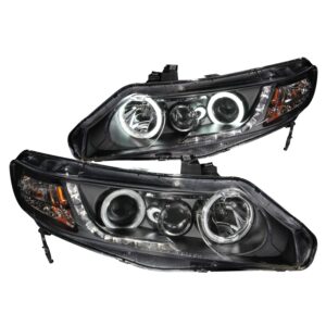 Projector Headlight Set w/Halo
