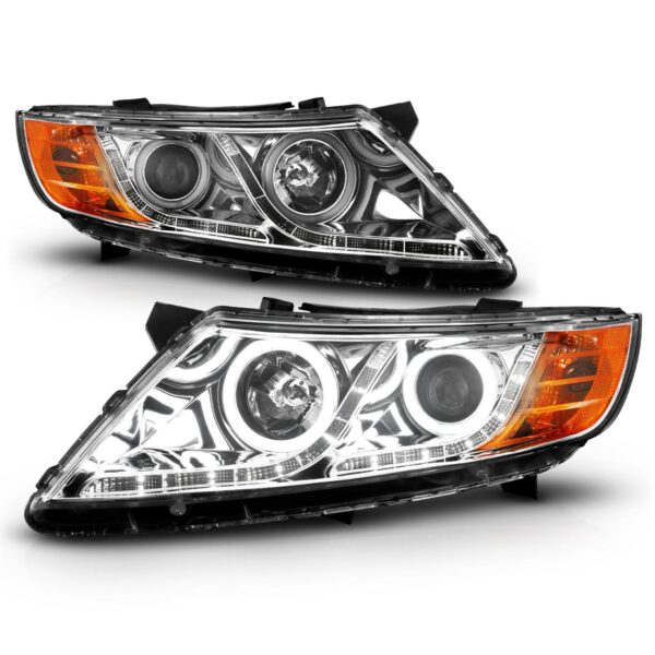 Projector Headlight Set w/Halo