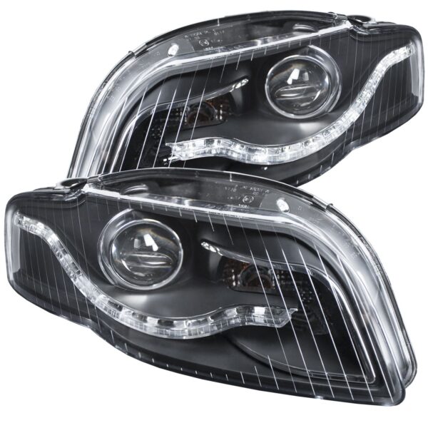 Projector Headlight Set w/2 Halos
