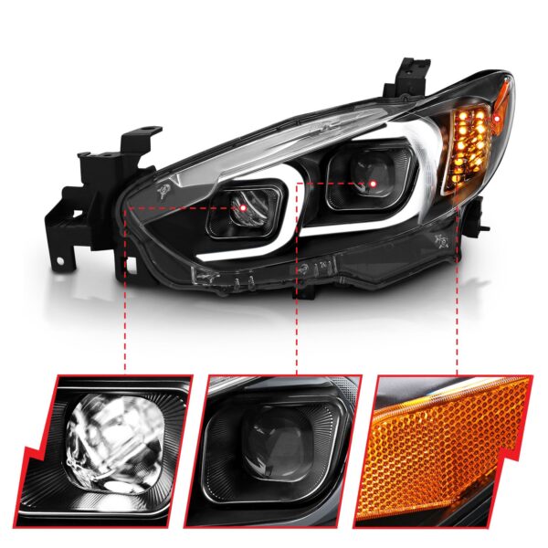 Projector Headlight Set