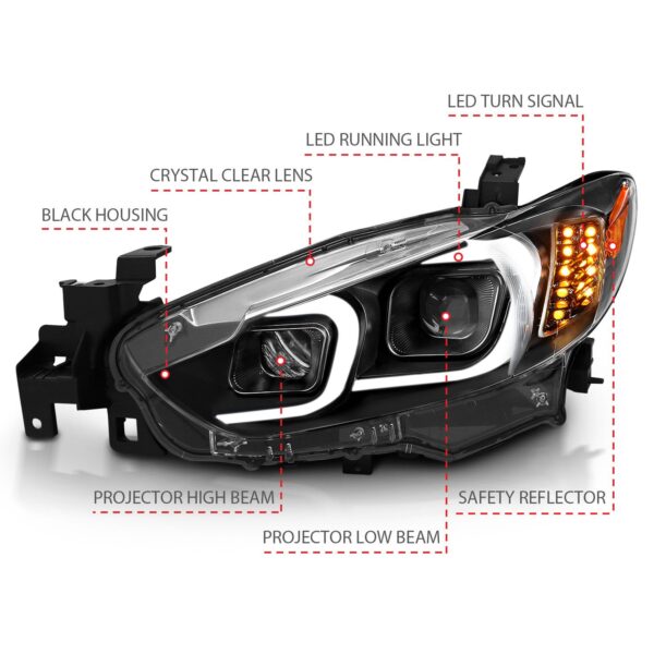 Projector Headlight Set