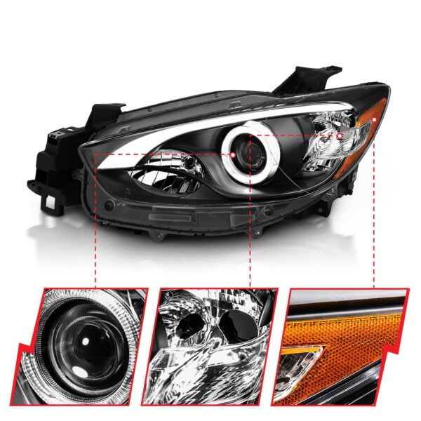 Projector Headlight Set w/Halo