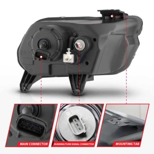 LED Projector Headlight Set