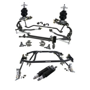 HQ Air Suspension System with hub spindles for 1961-1965 Falcon.