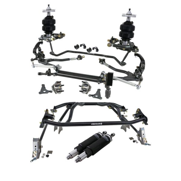 HQ Air Suspension System with hub spindles for 1961-1965 Falcon.