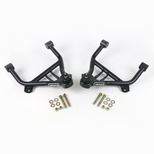 Front suspension system with hub spindles for 1965-1979 F-100, 2WD.