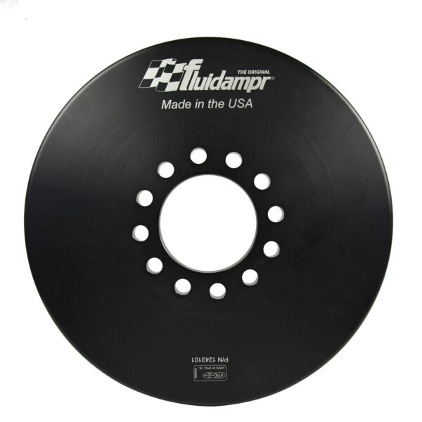 Fluidampr - 1243101 - Harmonic Balancer - Fluidampr - Tractor Pulling - Universal Fit For Taper Lock Hub - No Pulley - Each