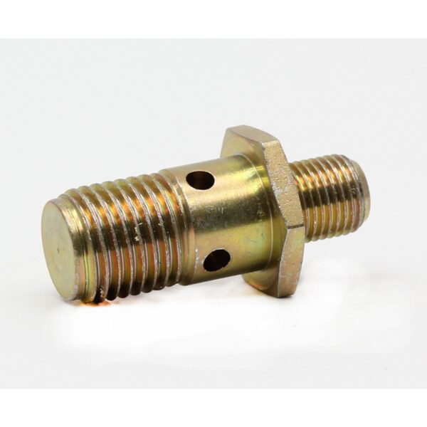 Pump fitting for TI Automotive in-line fuel pump