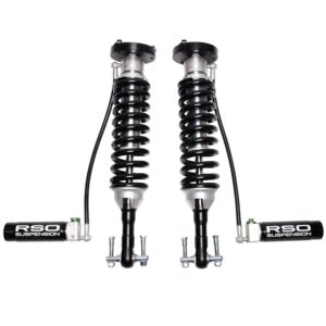 RSO Suspension - 130215-424300 - Front 2.5 Coilover Adjustable Remote Reservoir Shocks 2-2.5in Lift - 15-20 Ford F-150 4WD Excluding Raptor