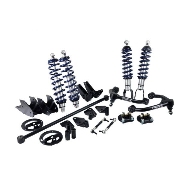 Front and rear Coil-Over lowering system for 2019-2025 Ram 1500 2WD.