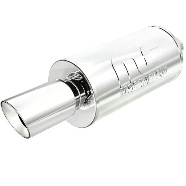 MagnaFlow Street 7in. Round Straight-Through Performance Exhaust Muffler 14826