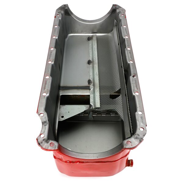 HAMBURGER'S PERFORMANCE PRODUCTS ECONO-SERIES OIL PAN; BB CHEVY (396-454) EXCLUDES GEN V AND VI- DRAG RACE; 8 QTS.; WET SUMP