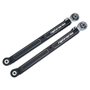 RSO Suspension - 150208-435800 - Rear Lower Control Arms Forged Billet Aluminum 0-3.5in Lift Black Anodized - 03-23 Toyota 4Runner, 07-14 FJ Cruiser, 03-09 Lexus GX470, 10-23 GX460